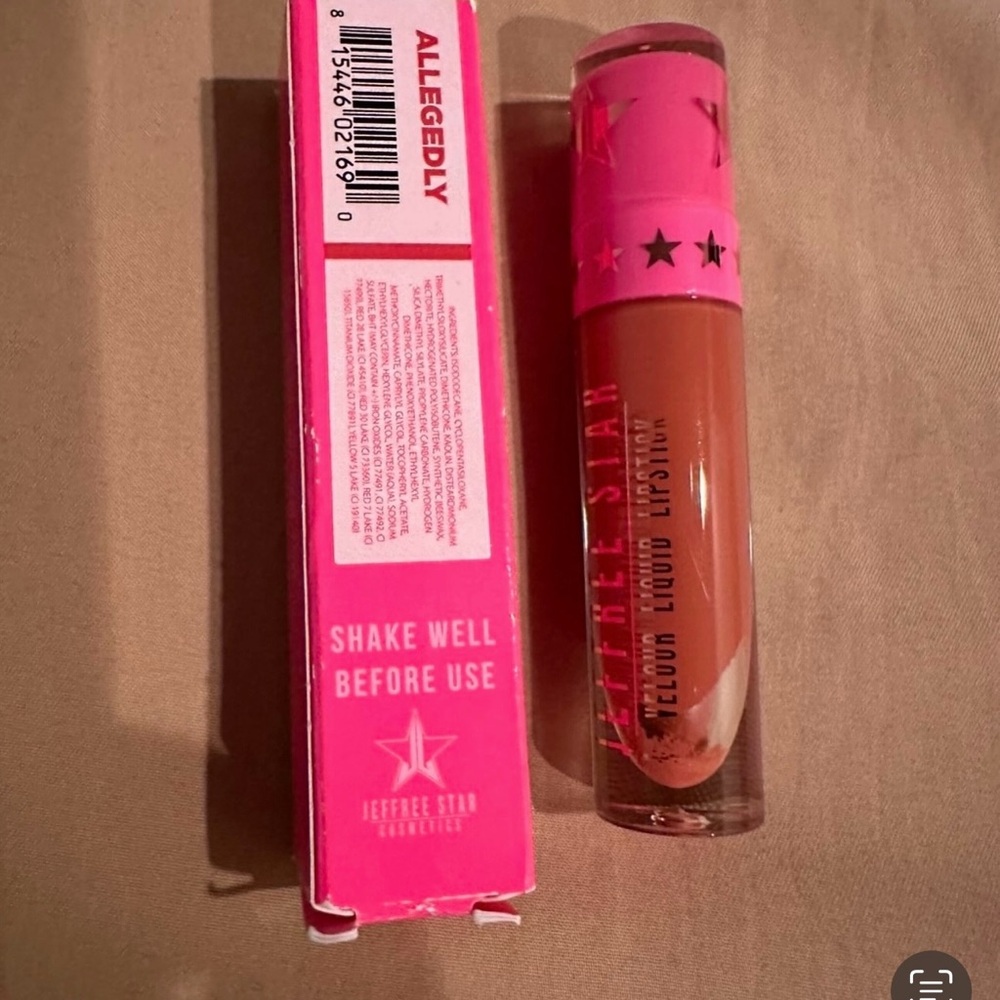 Jeffree Star Liquid Lipstick in Matte Light Brown- “Allegedly”- NEW! Never used - Picture 6 of 9